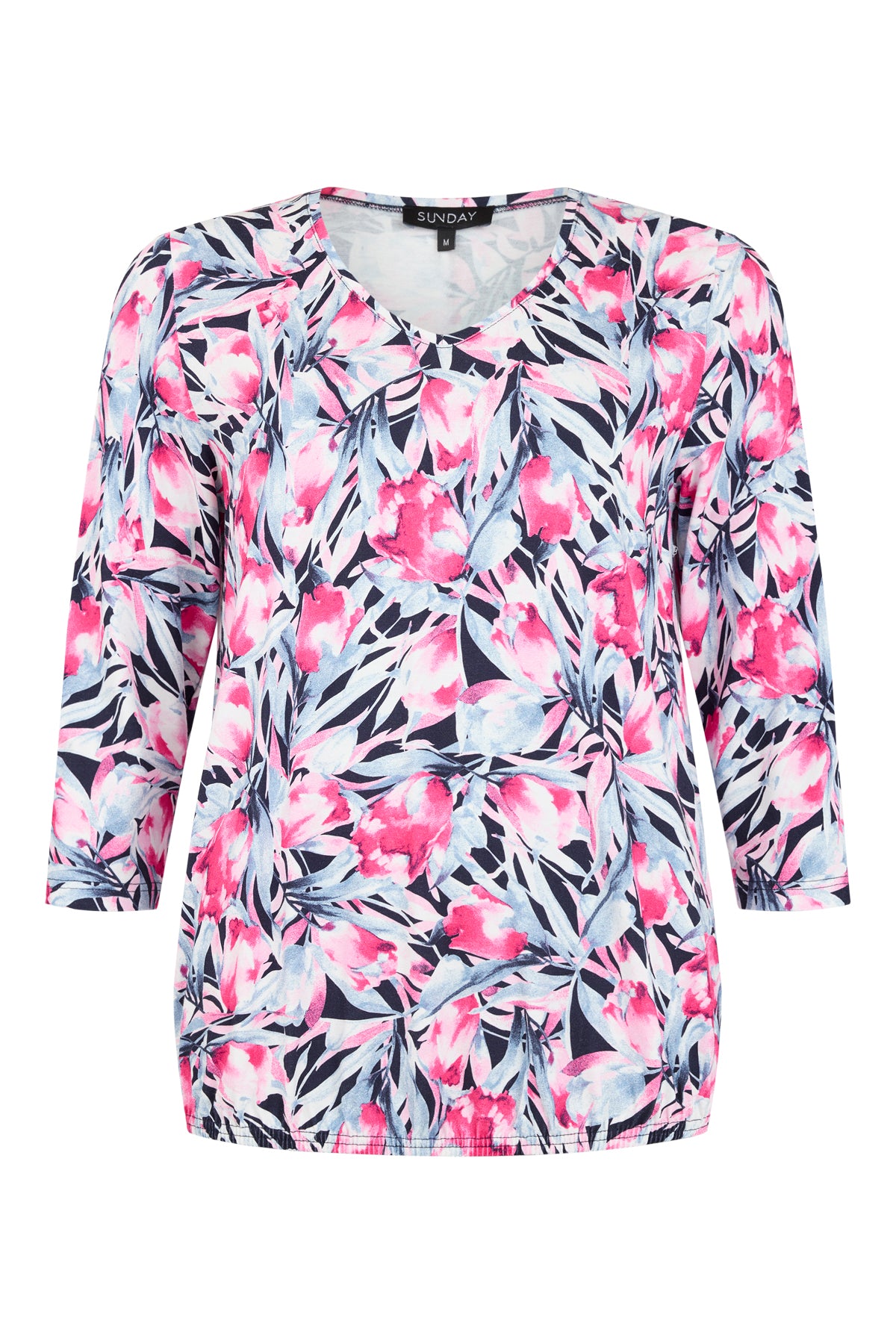 SUNDAY T-SHIRT Indigo 161-6082-6526-0