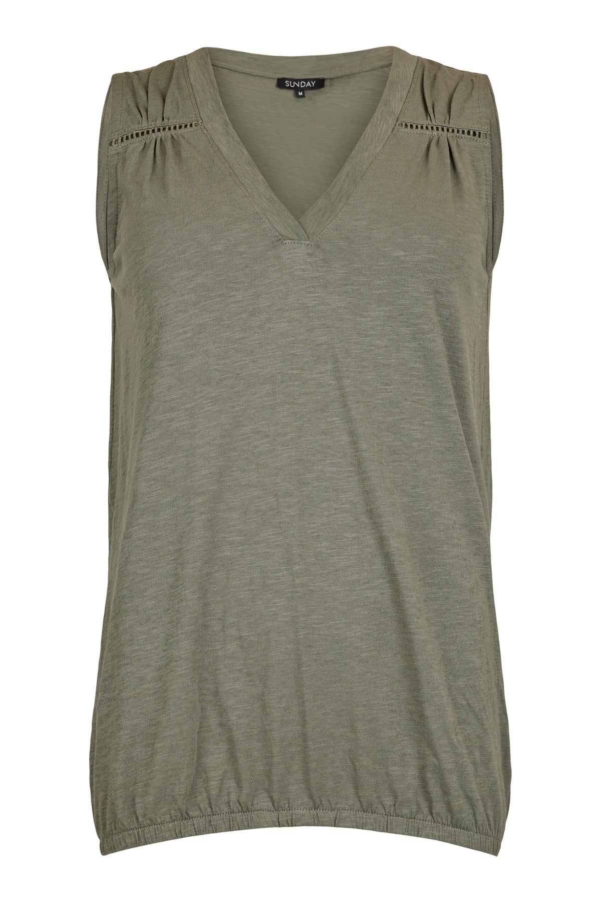 Sleeveless Top - Khaki 162-6171-6361-0