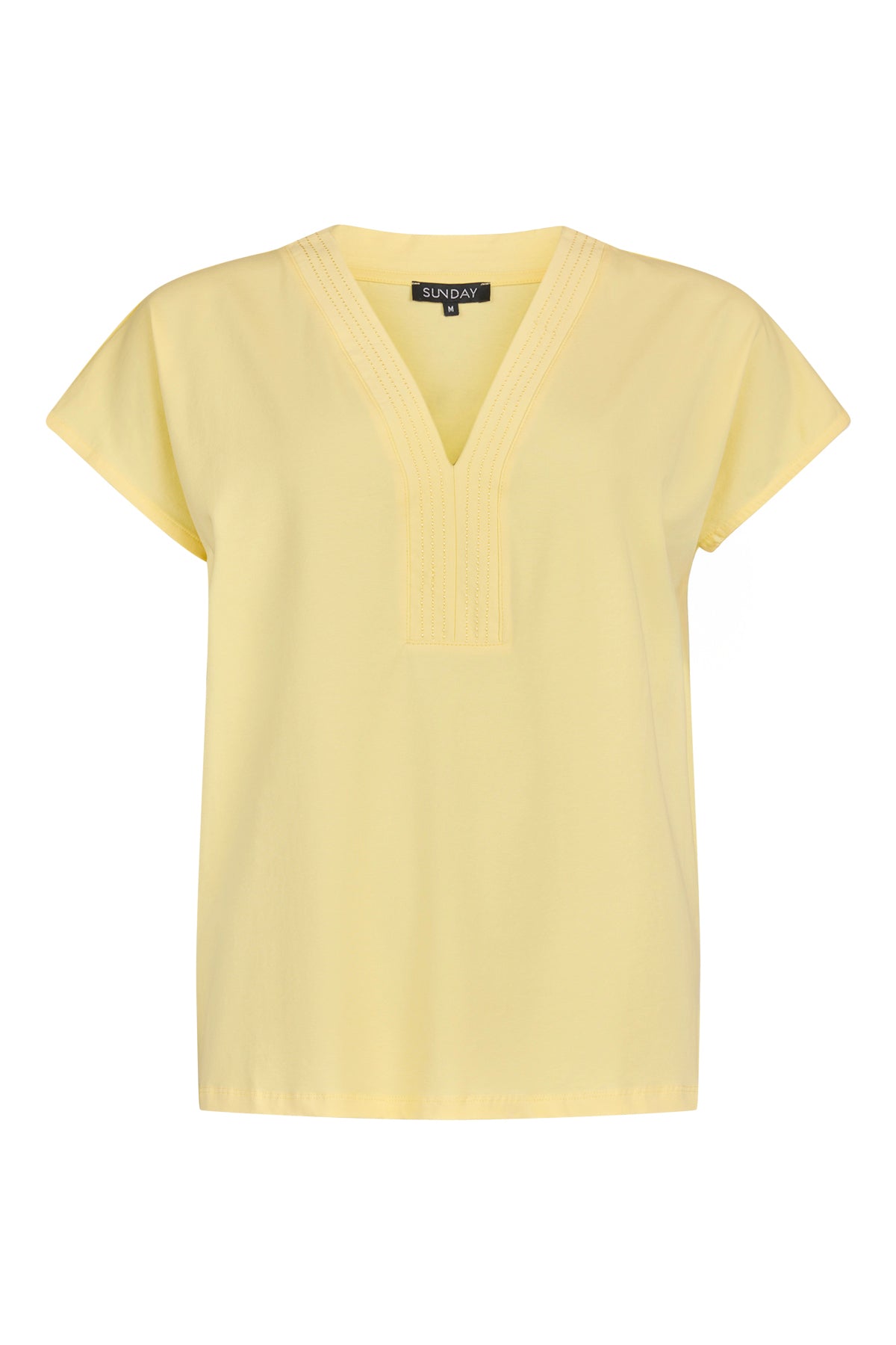 V-Neck Top  - Sunshine 162-6210-6734-0