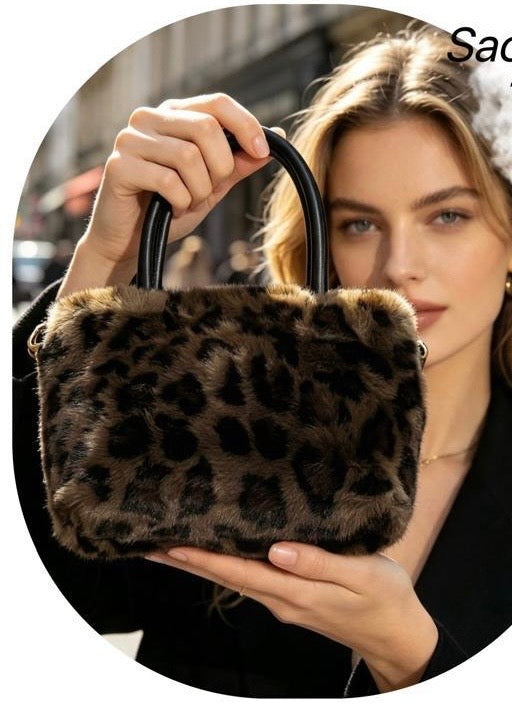 Fur Bag - Leopard