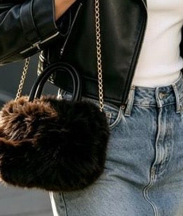 Fur Bag - Brown