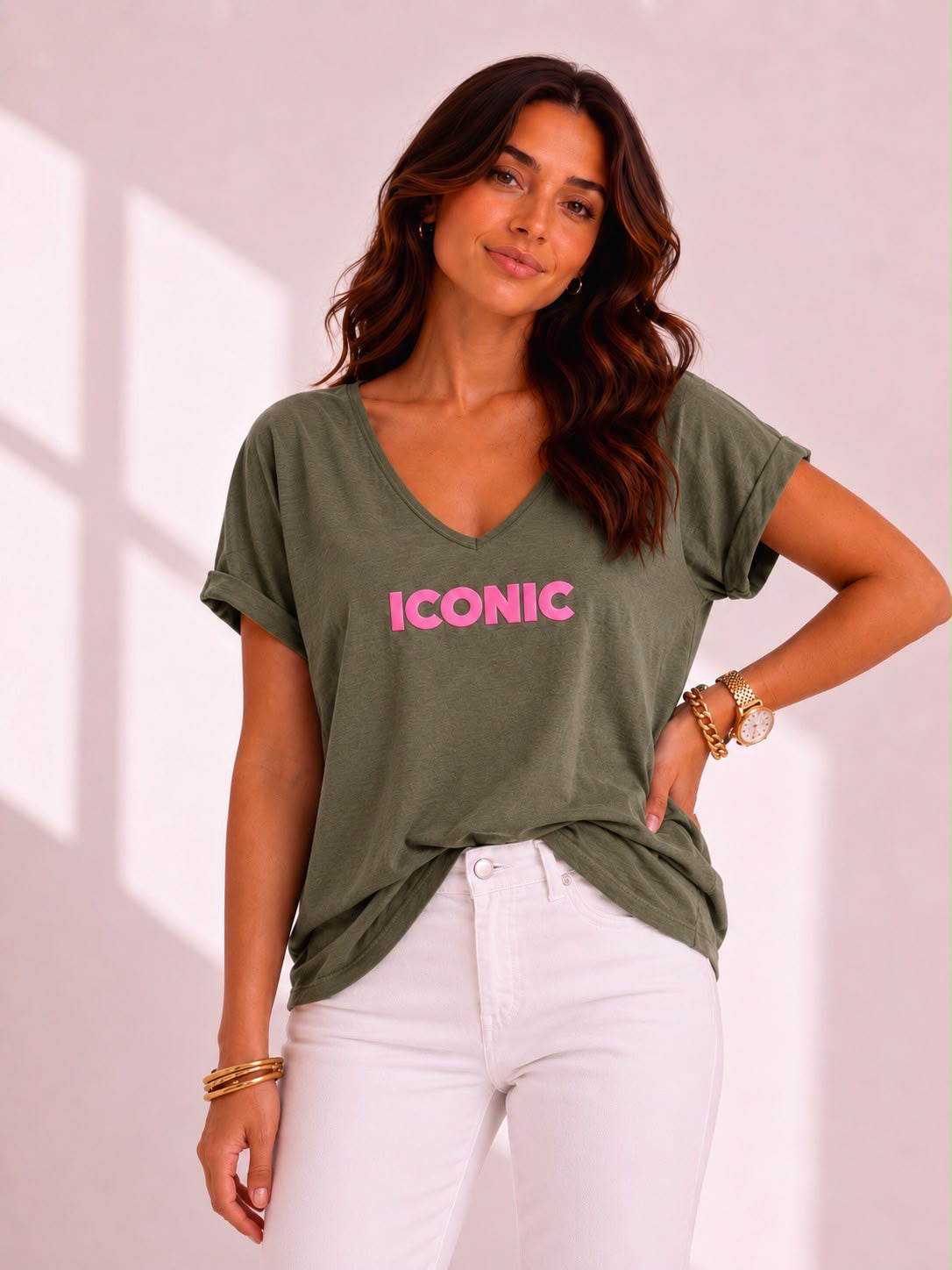 Iconic Tee - Khaki