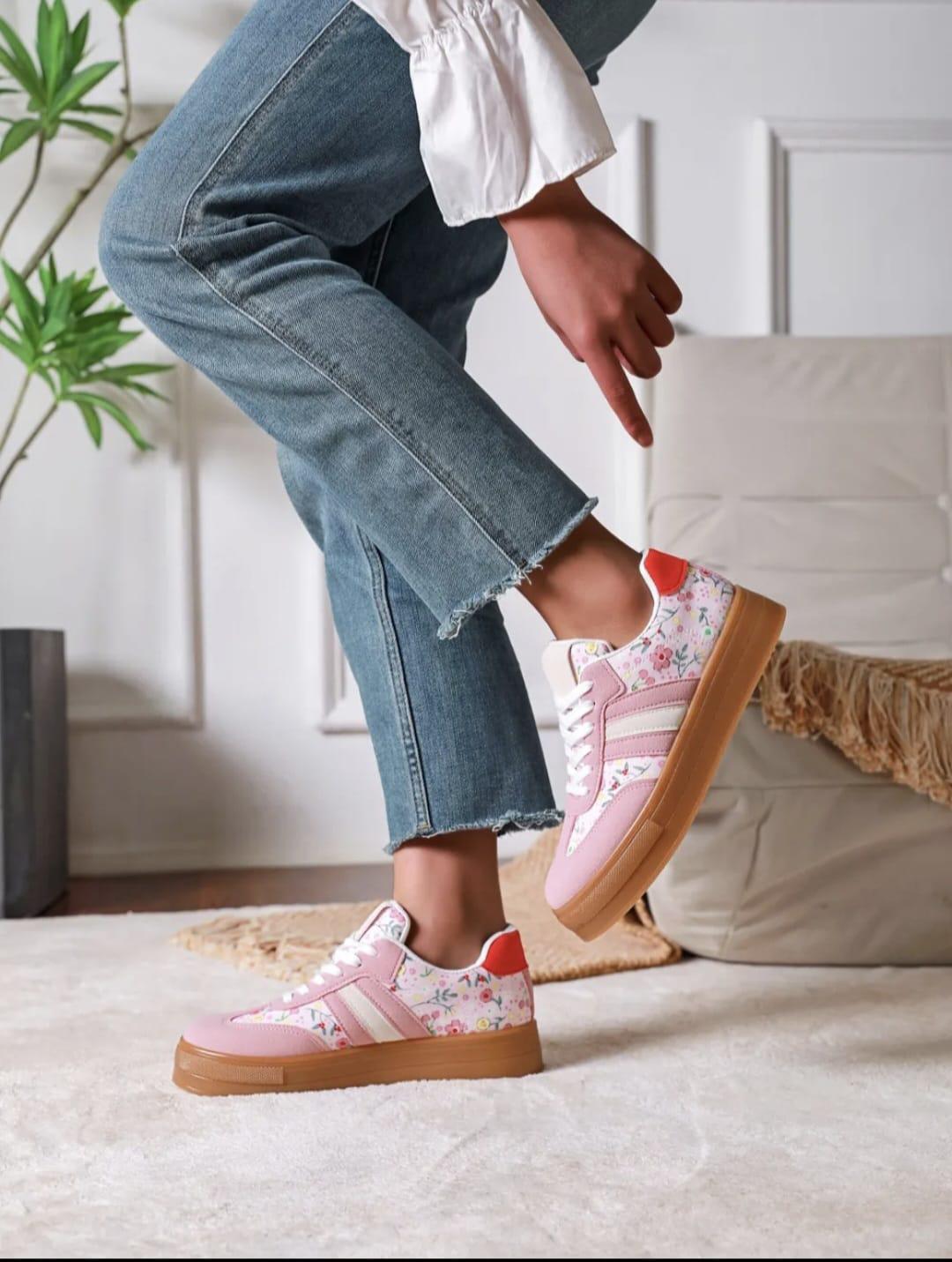 Pink Flower Trainer