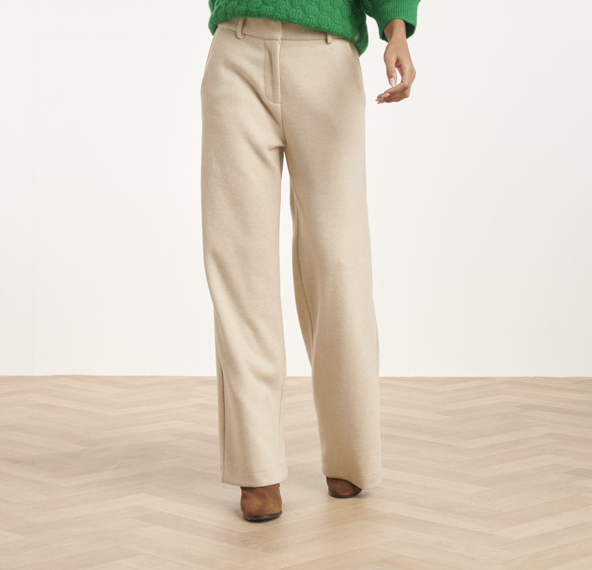 SMASHED LEMON Diva Trouser - Sand