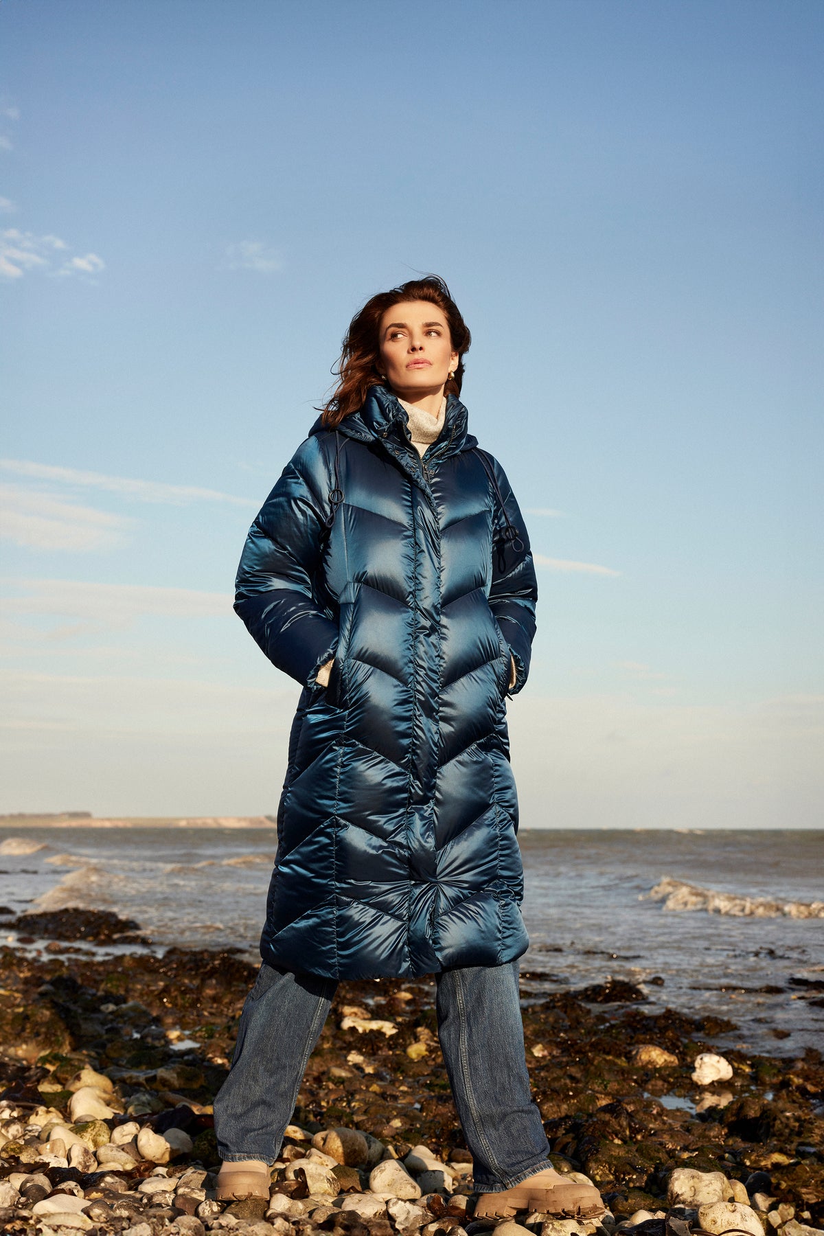 FRANDSEN COAT Deep Cobalt Blue 252-367-580-0