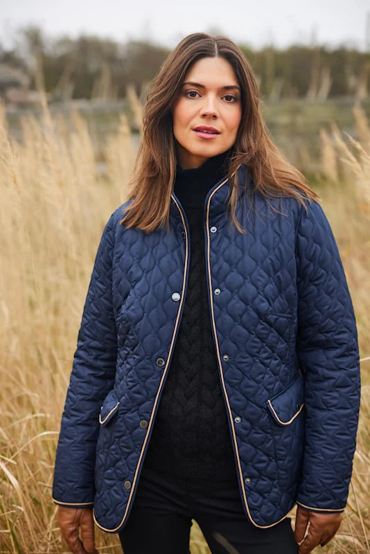NORMANN REVERSIBLE JACKET Navy/Camel 252-1523-4301-0