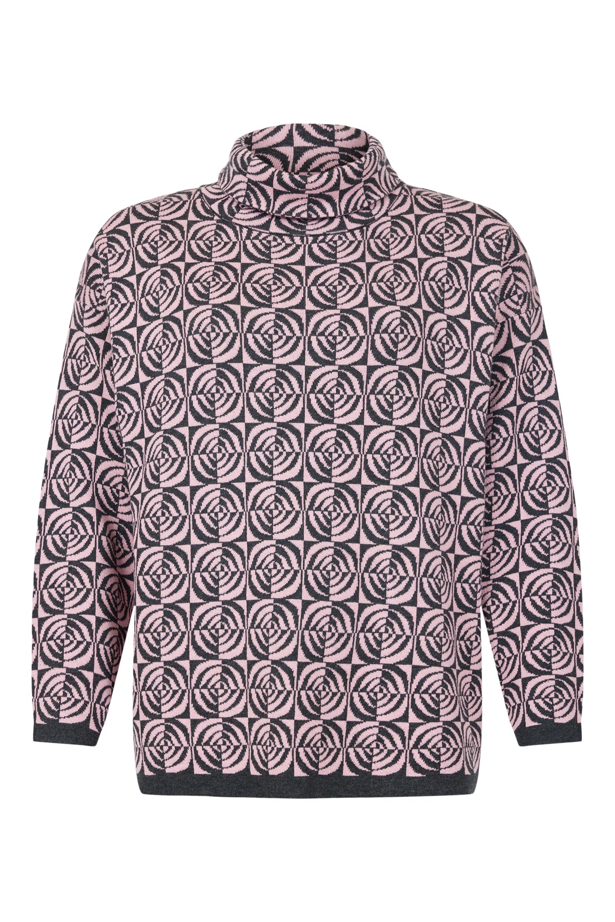 SUNDAY  PULLOVER - Grey/Pink 252-6851-6421-0