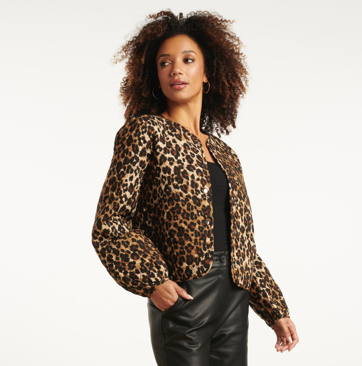 SL Leo Print Jacket