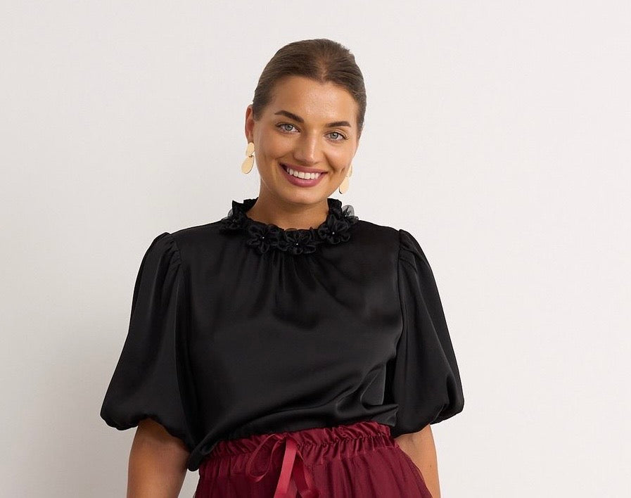 Daisy Blouse - Black