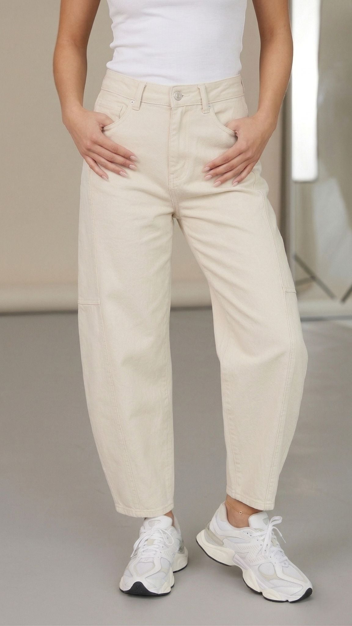 Barrell Jean - Cream