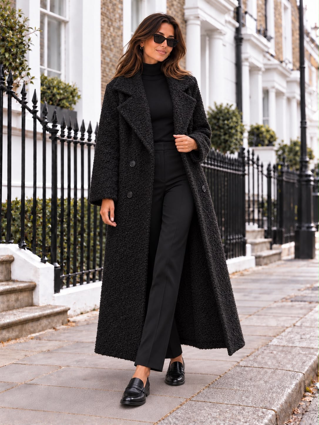 Callie Coat - Black