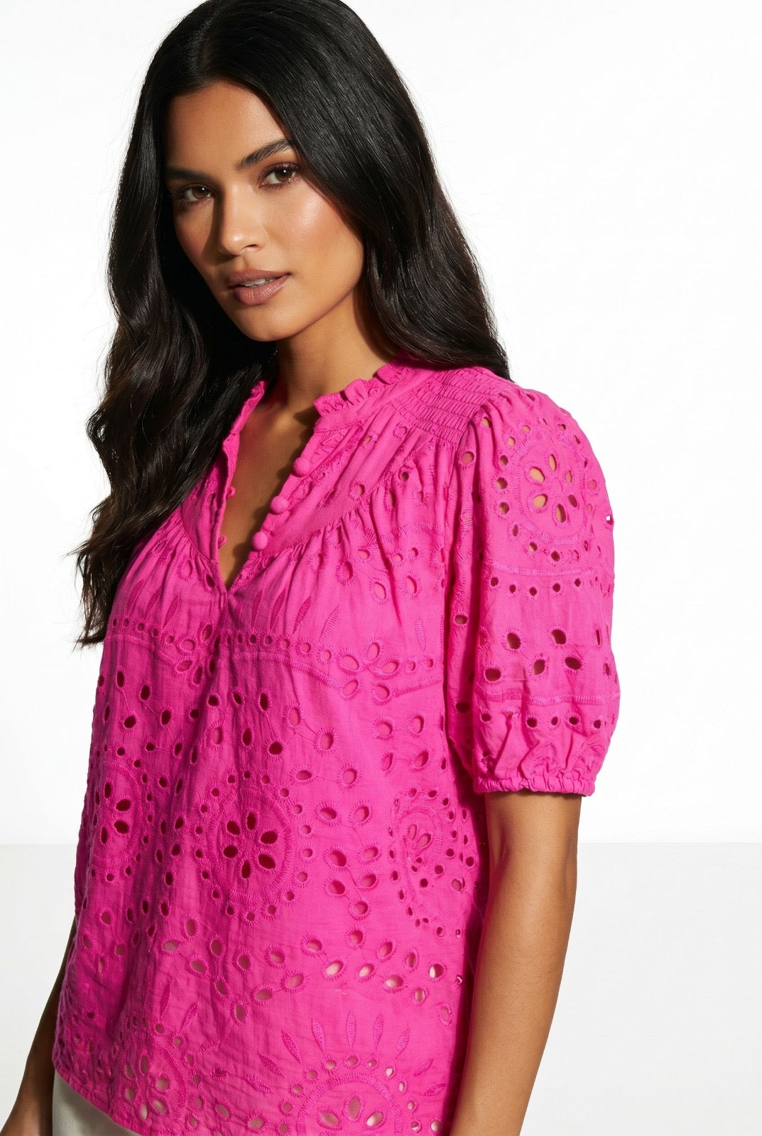 Angel Blouse - Cerise