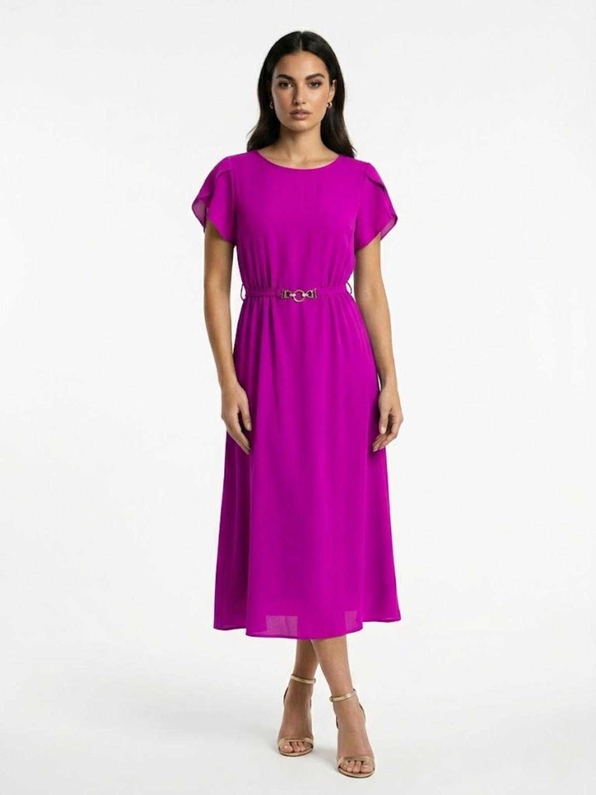 Jemma Dress - Majenta