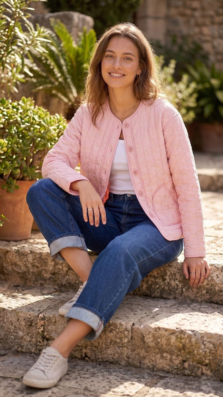 Alica Padded Jacket - Pink