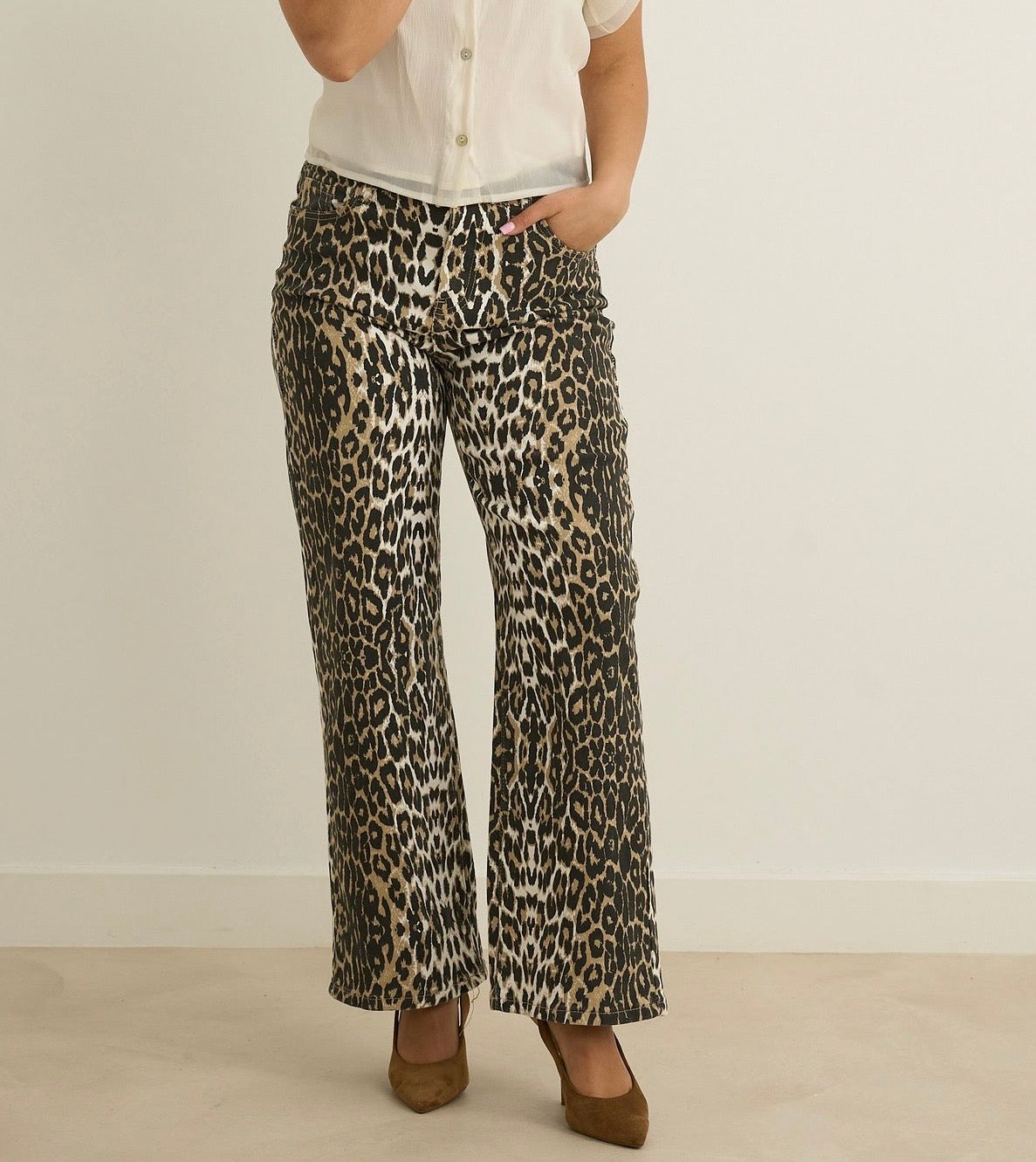 Leopard Jeans