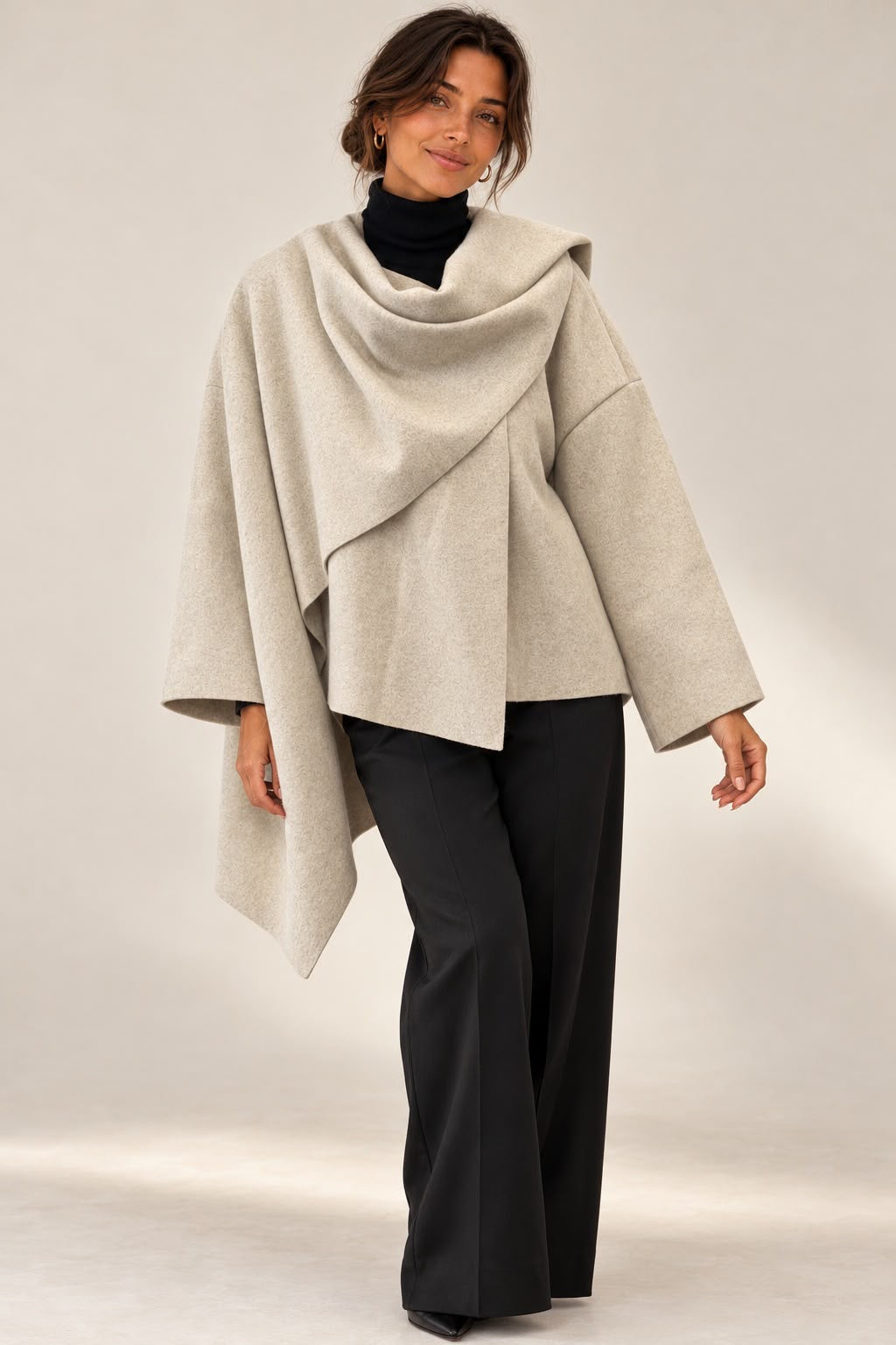 Shawl Jacket - Cream