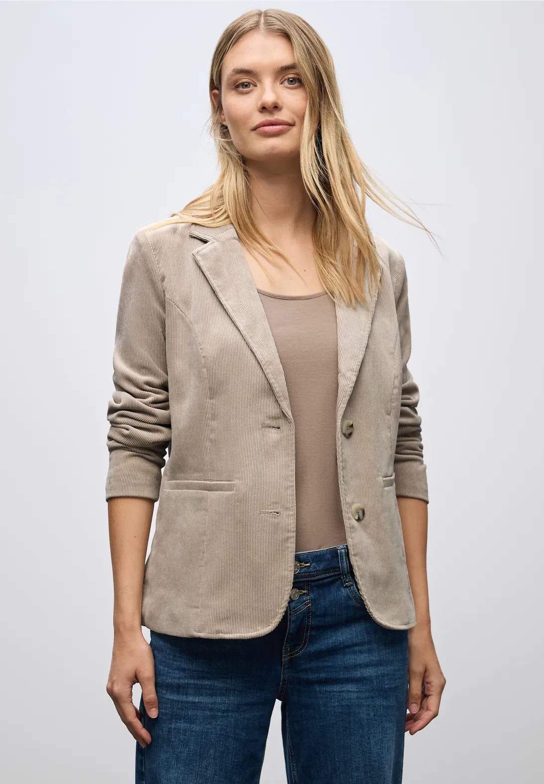Corduroy Blazer -  morning beige                  212793