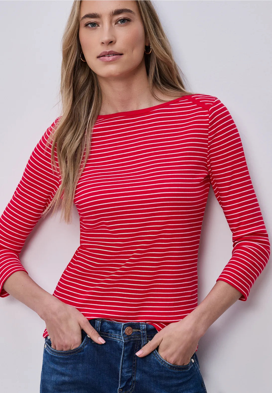 Rib Top -  salsa red                      324780