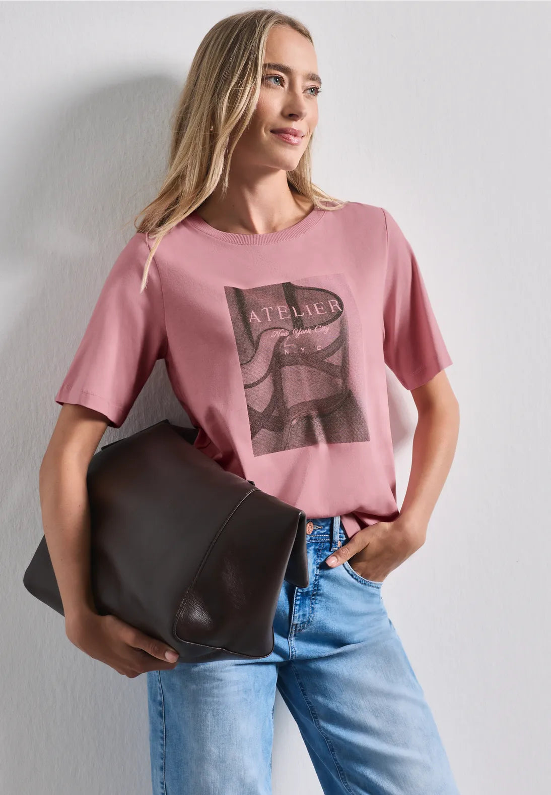 photo print shirt              vintage blush                  325718