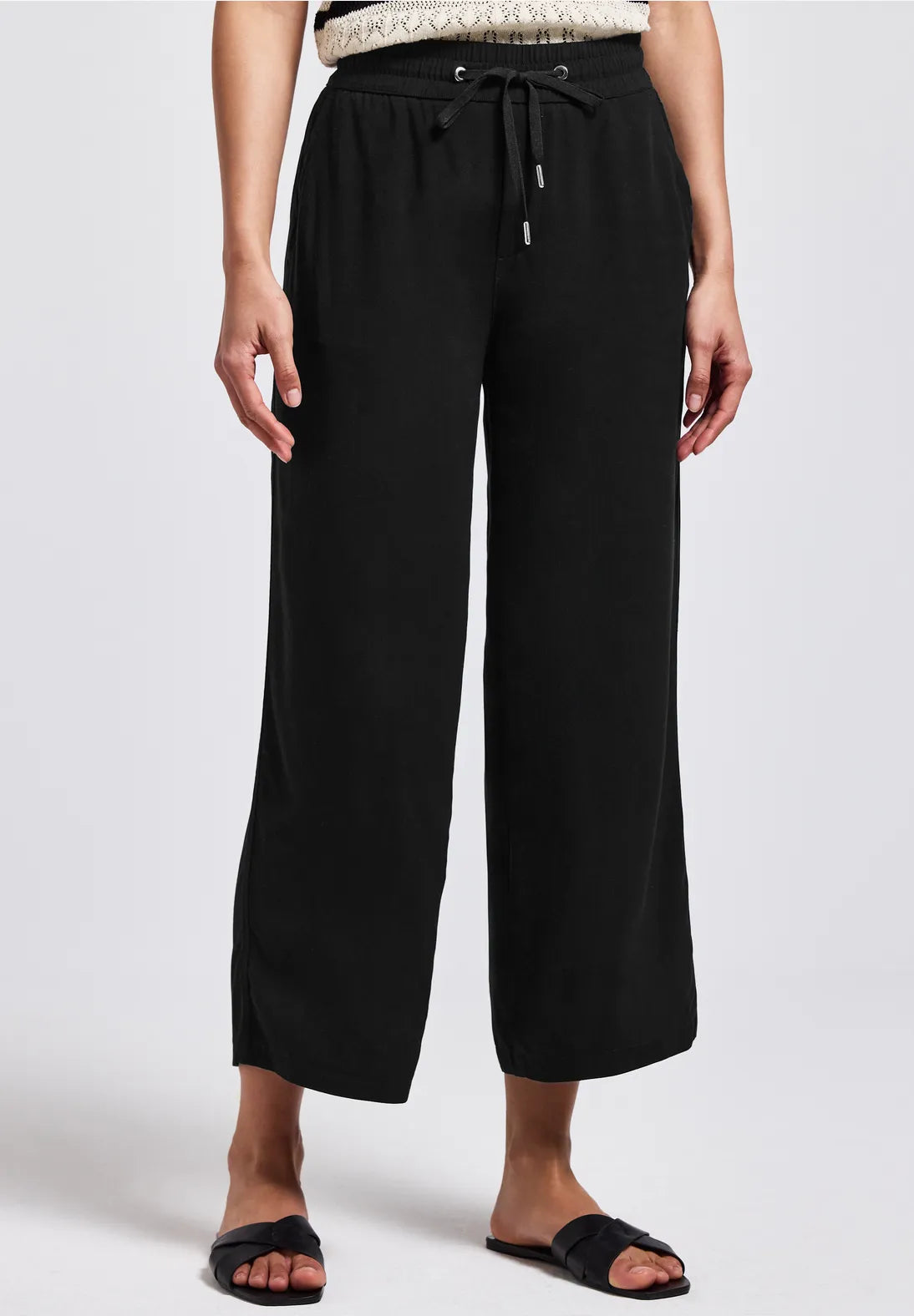 Emee SOLID  Wide Leg Black                          379188