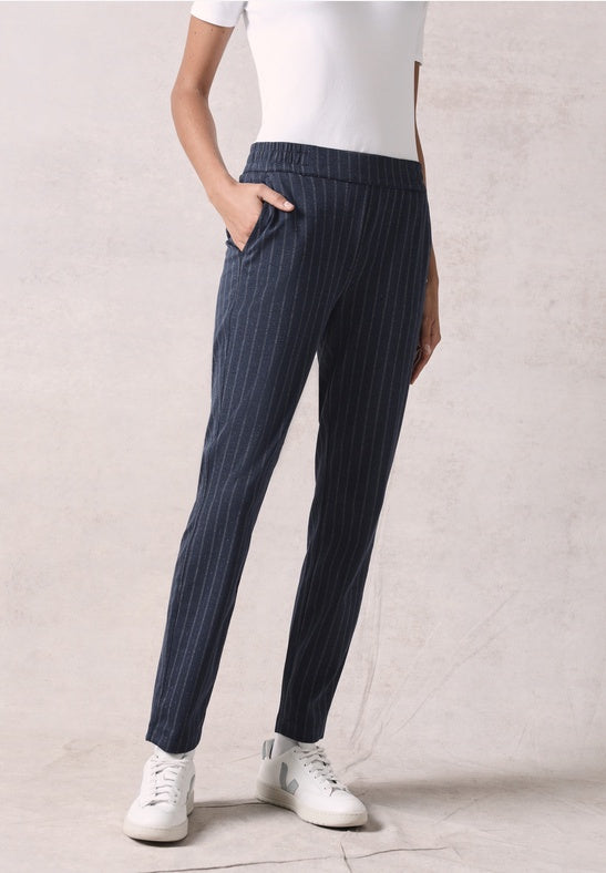 CECIL Pinstripe Tracey Trouser