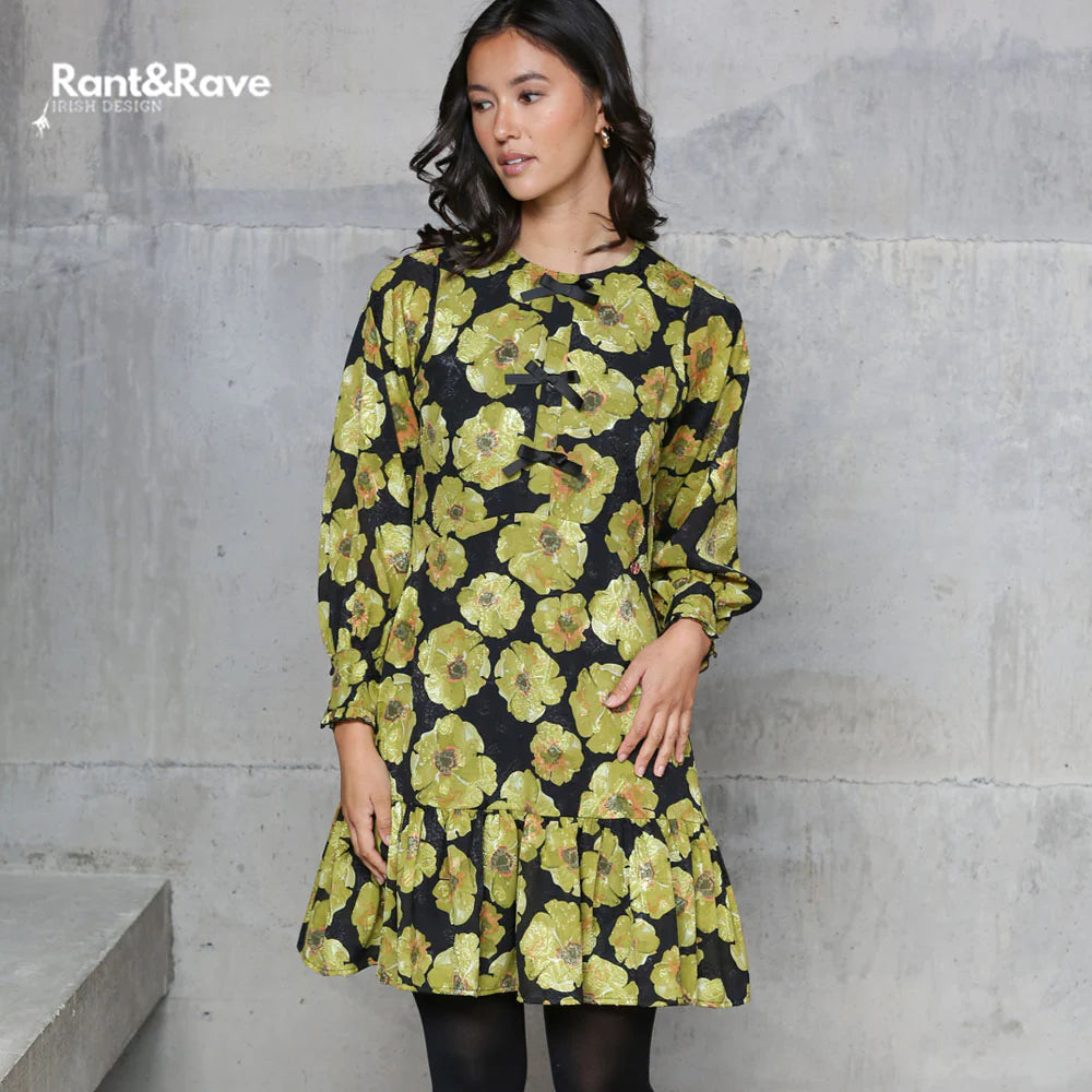 Diana Dress - Lime Green