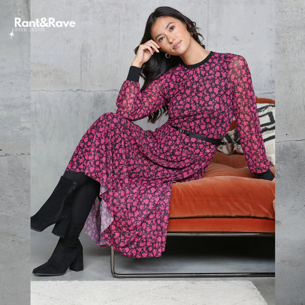 Gwyneth Dress - Majenta
