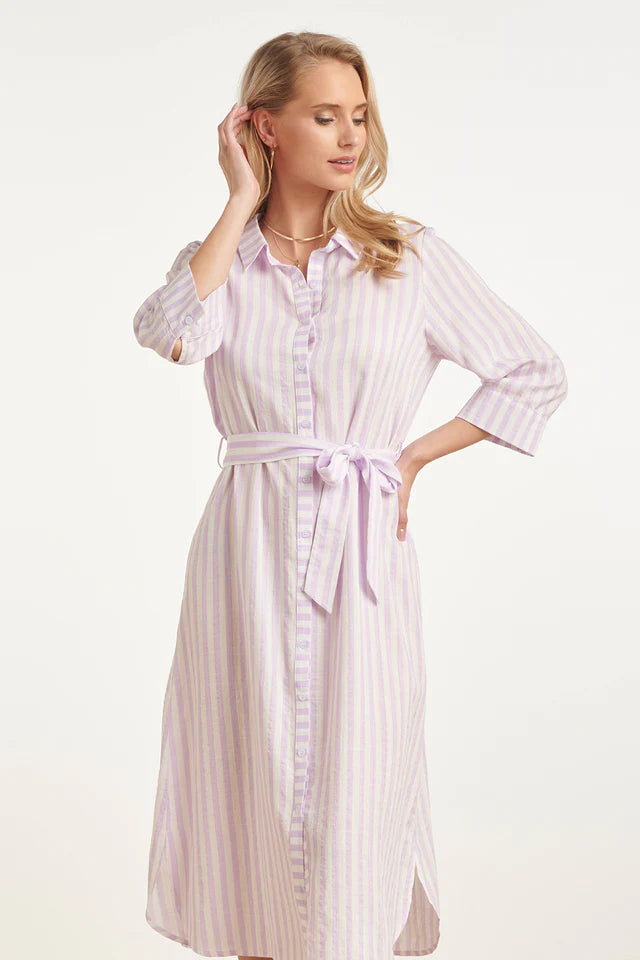 Shirt Dress - Lilac