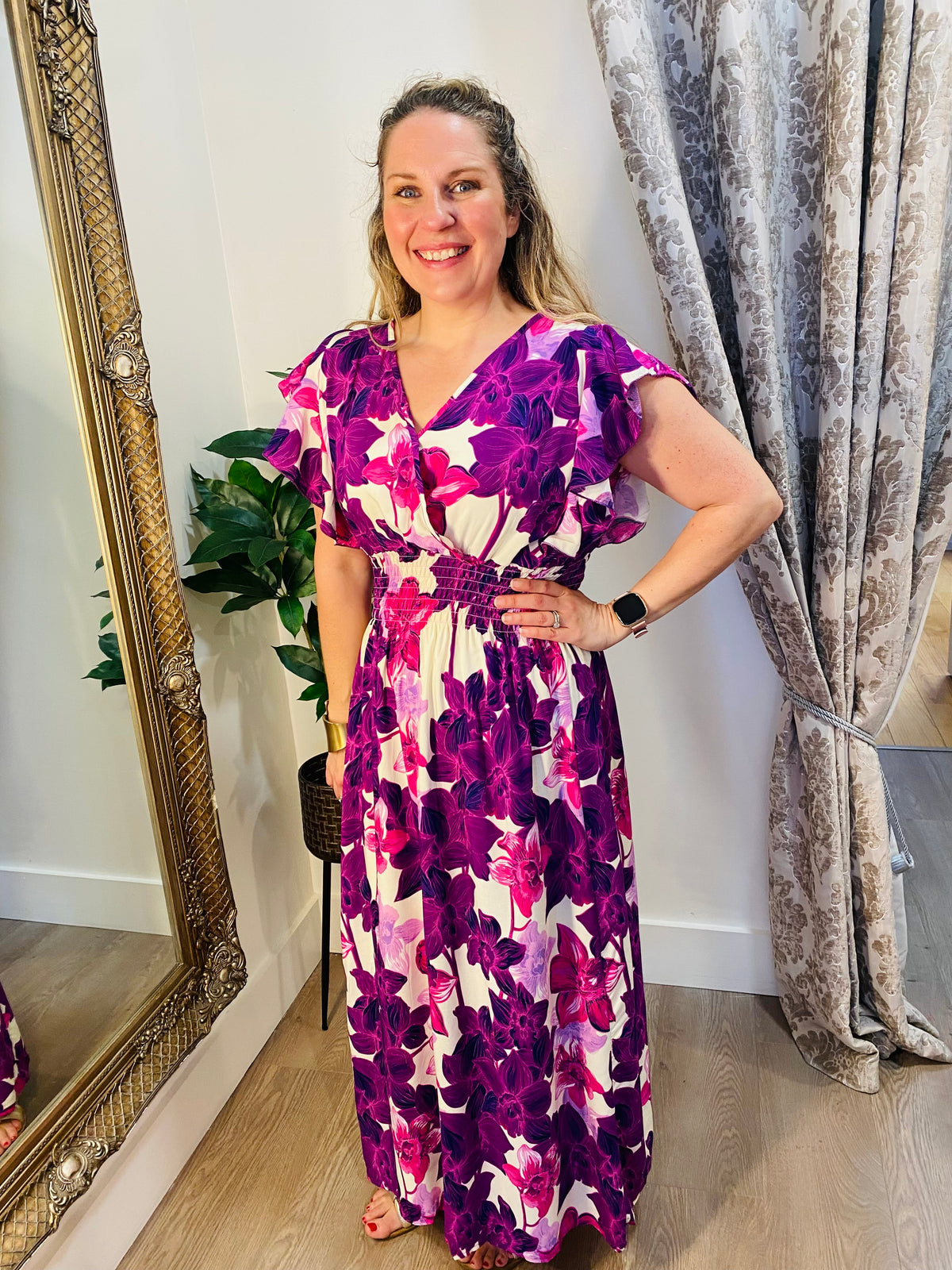 Clara  Maxi - Purple