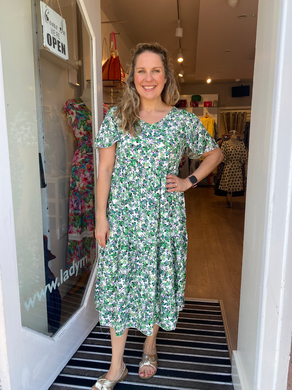 Sophie Dress - Green