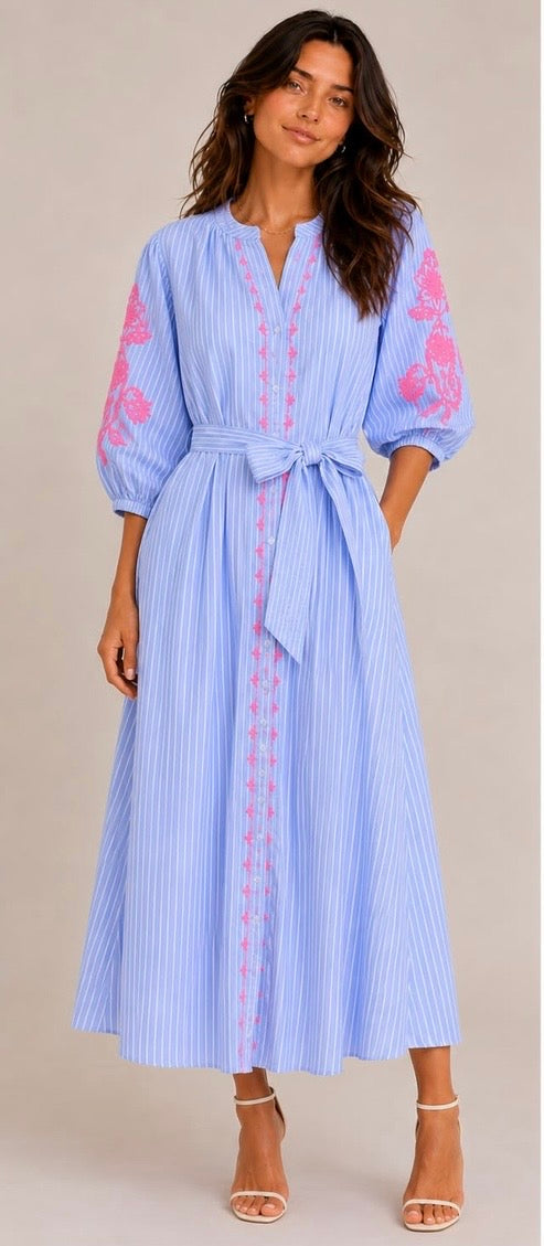 Karma Dress - Blue