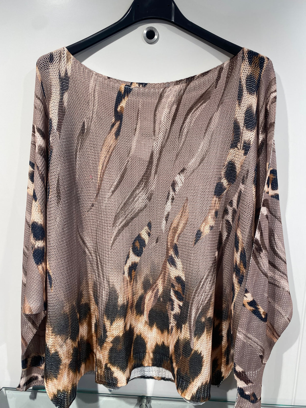 Print Fine Knit - Animal