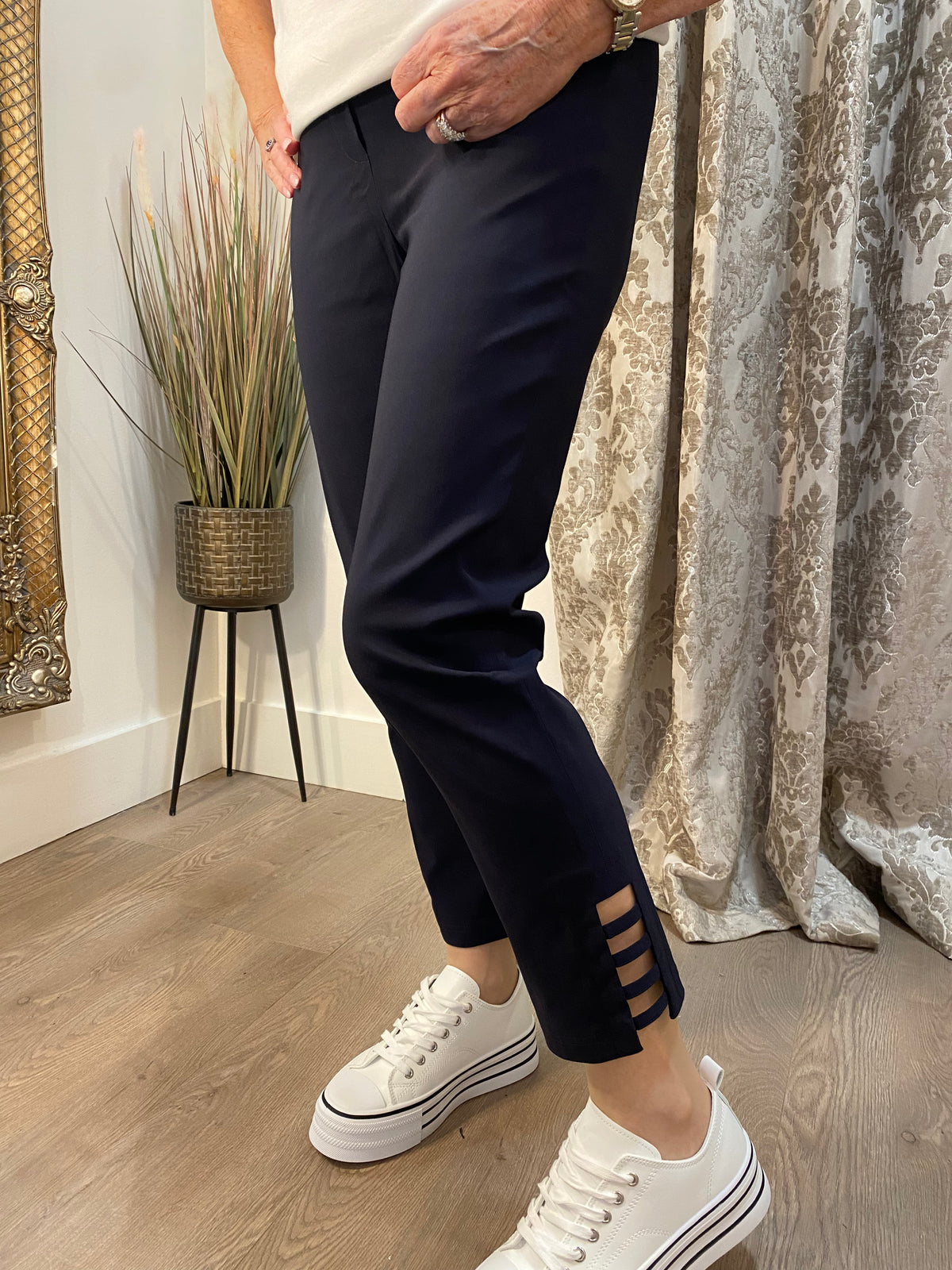 ROBELL TROUSERS LENA 09 65cm Navy