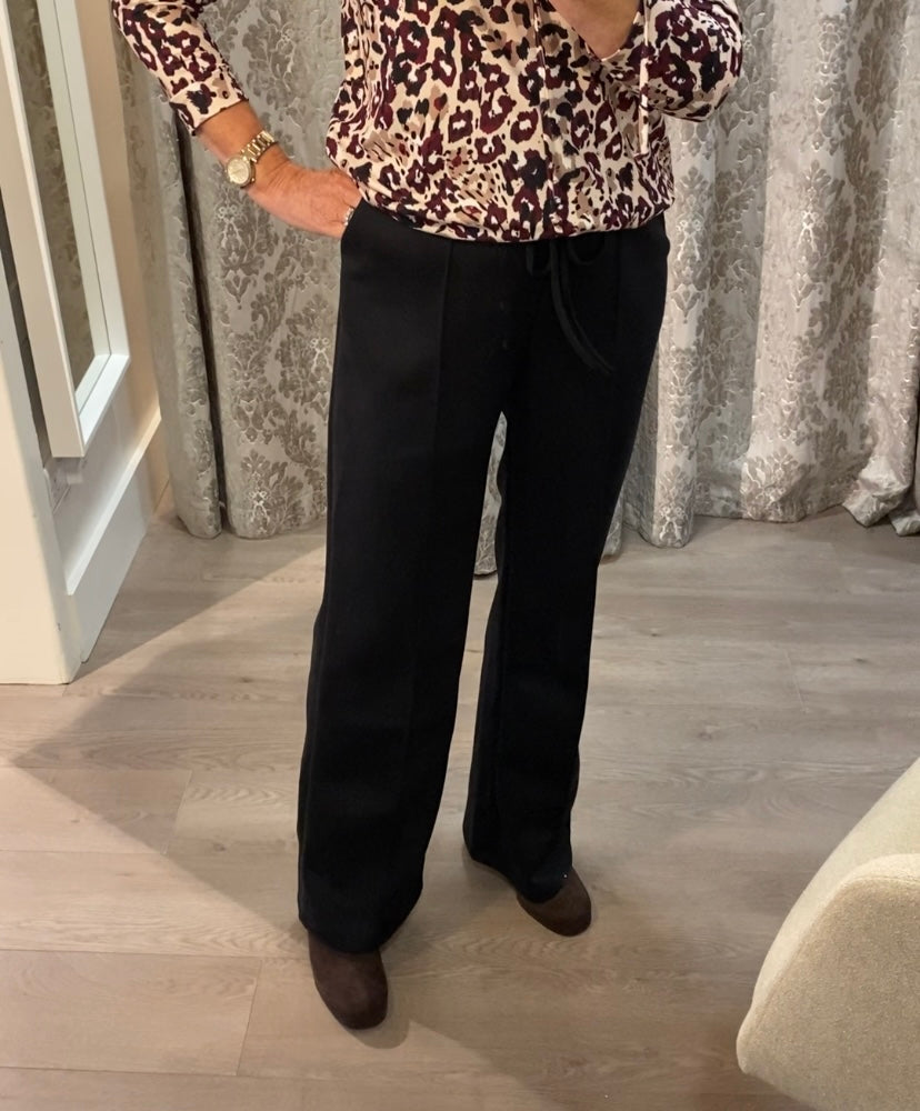 Kyla Tie Trs - Black