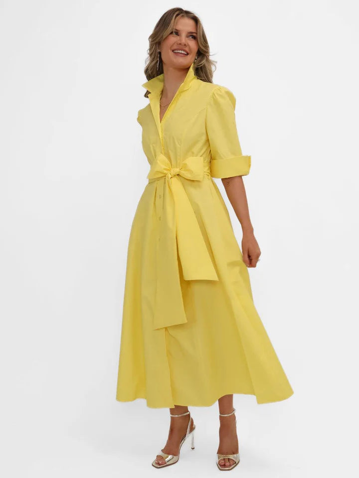Whitney Dress - Lemon