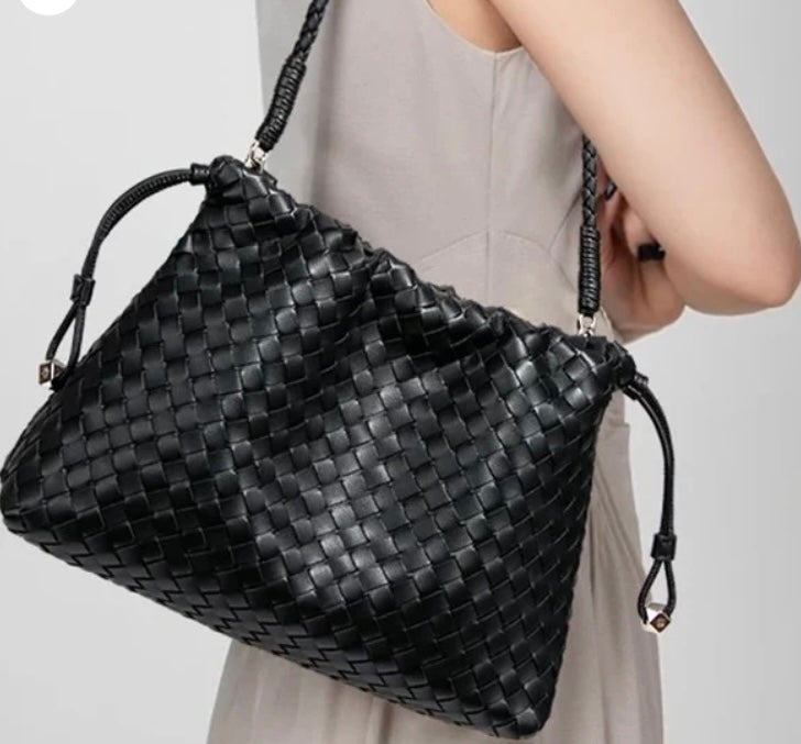 Lattice  Bag - Black