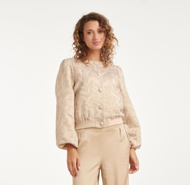 Blouson Jacket - Gold