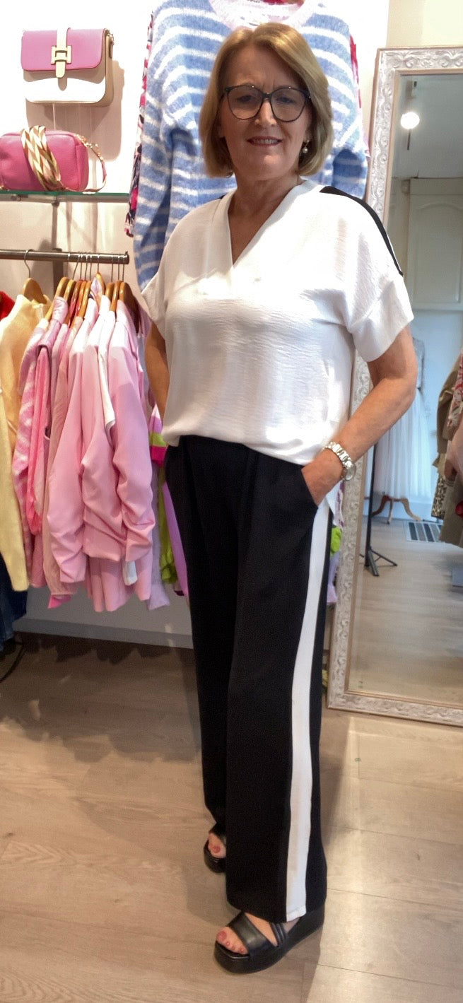 Zeba Co-ord - Black/White