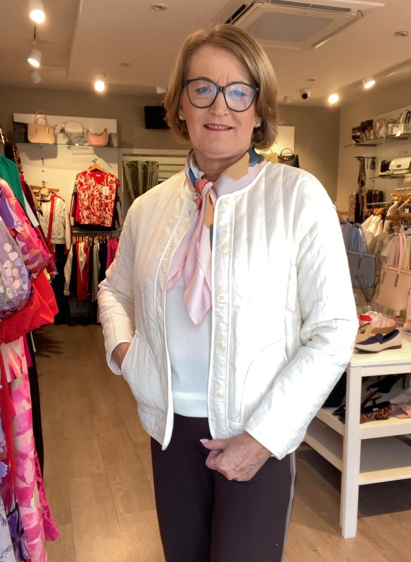 Alica Padded Jacket - Cream