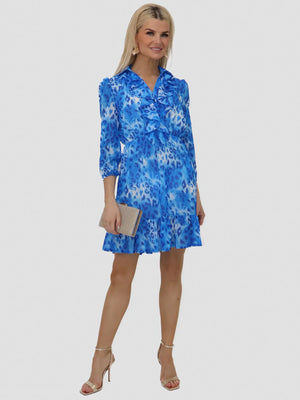 KATE & PIPPA Vicky Dress _ Blue Print