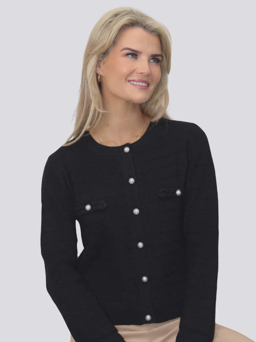 KATE & PIPPA Dani Cardi - Black