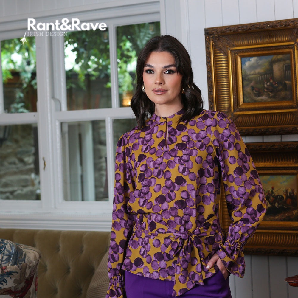 RANT & RAVE Reva Blouse - Purple