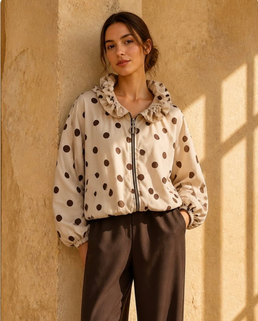 Spot Jacket - Mocha