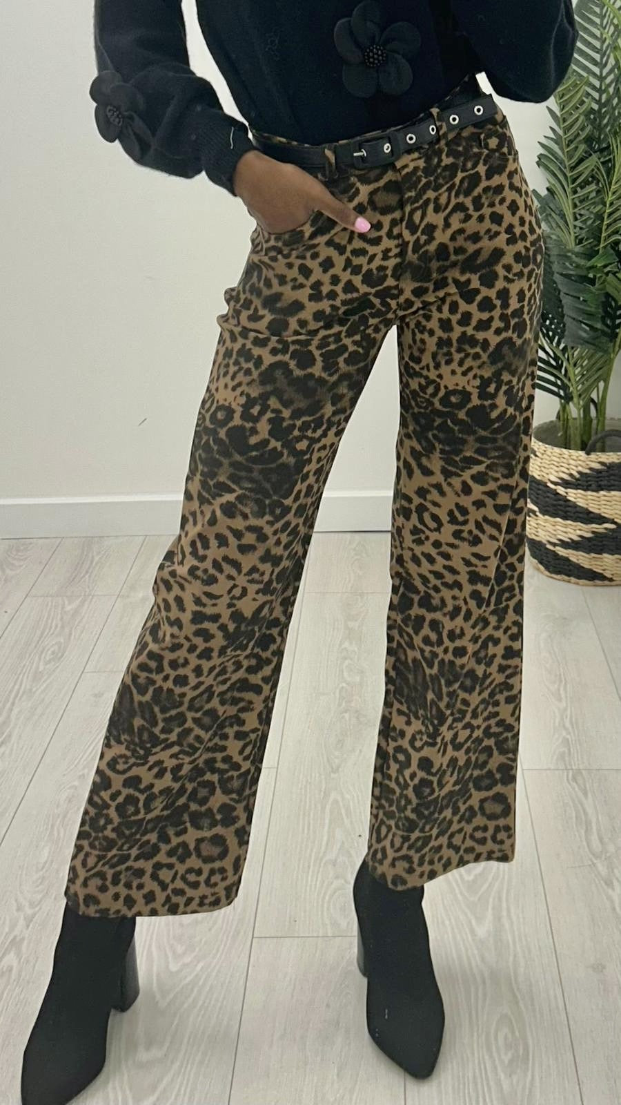 Leopard Print Trouser