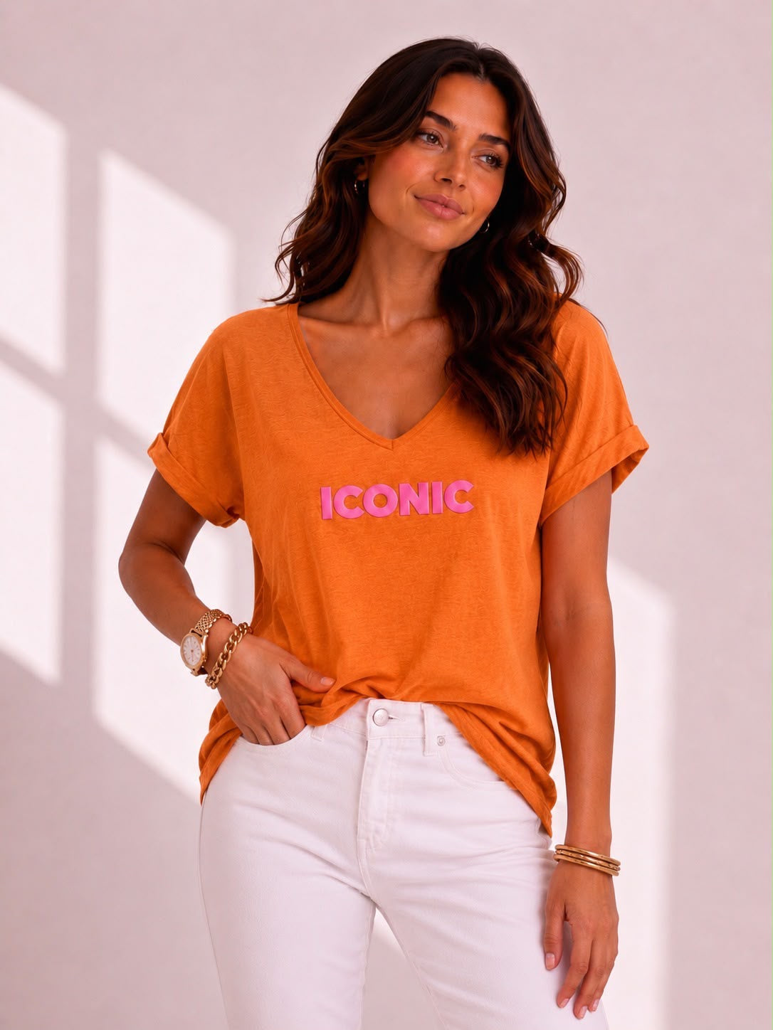 Iconic Tee - Orange
