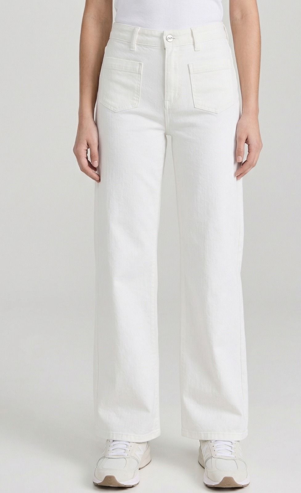 Toxik Wide-Leg Jean - White